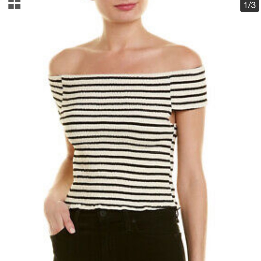 Bishop & Young striped top